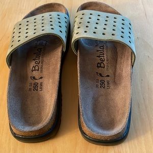 Birkenstock Betula Slide Sandals Women's Size EU 39 US 8.5 Sage/green